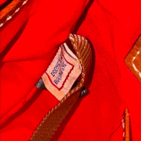 Dooney & Bourke Pebble Grain Mustard Leather Bag Crossbody NWT - Picture 13 of 17